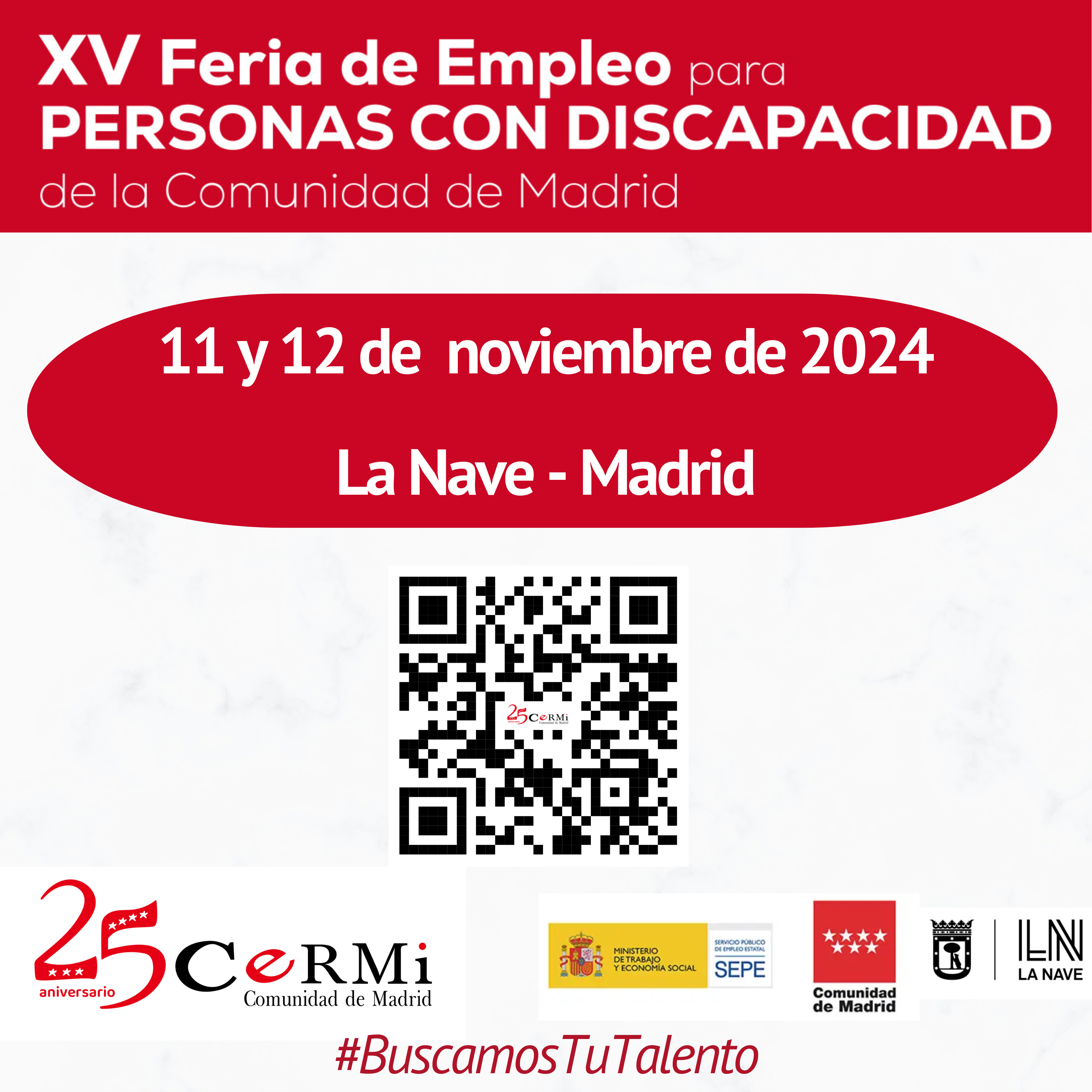 XV Feria de Empleo para Personas con Discapacidad 2024