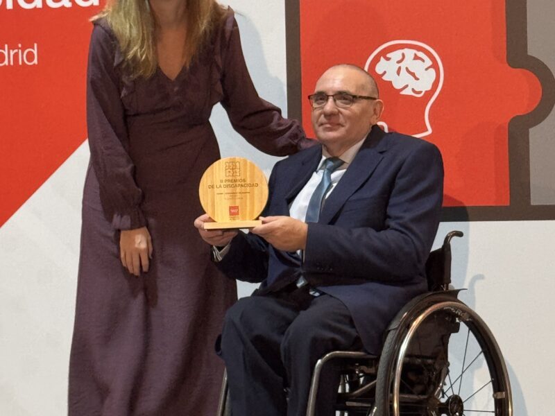 CERMI Comunidad de Madrid, entidad galardonada en los II Premios a la Discapacidad de la Comunidad de Madrid