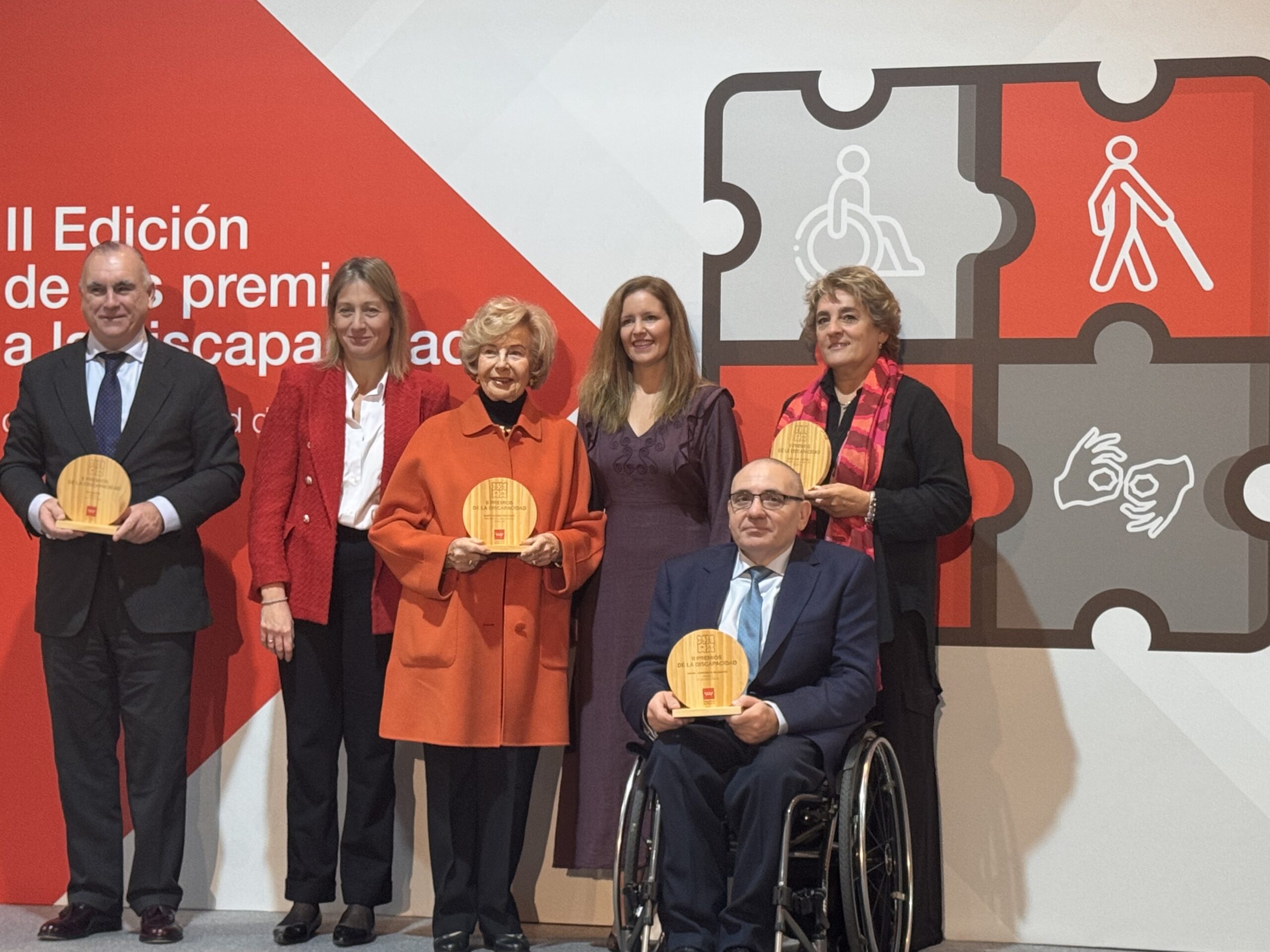CERMI Comunidad de Madrid, entidad galardonada en los II Premios a la Discapacidad de la Comunidad de Madrid