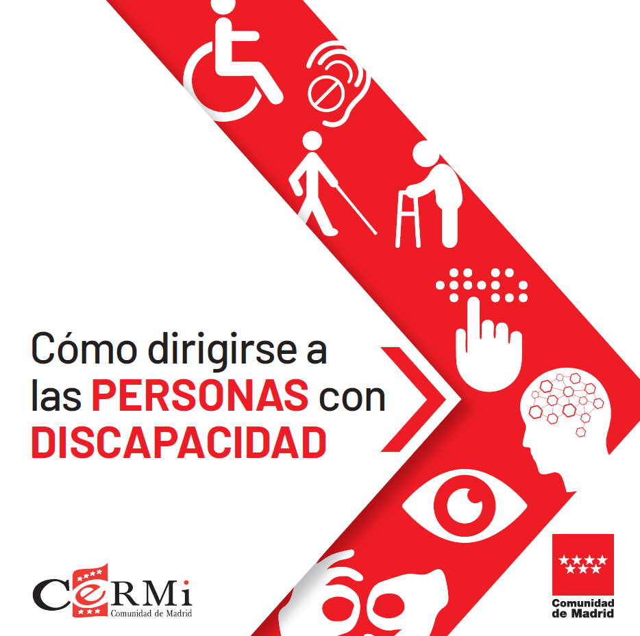 Portada del Manual "Como dirigirse a las Personas con Discapacidad"