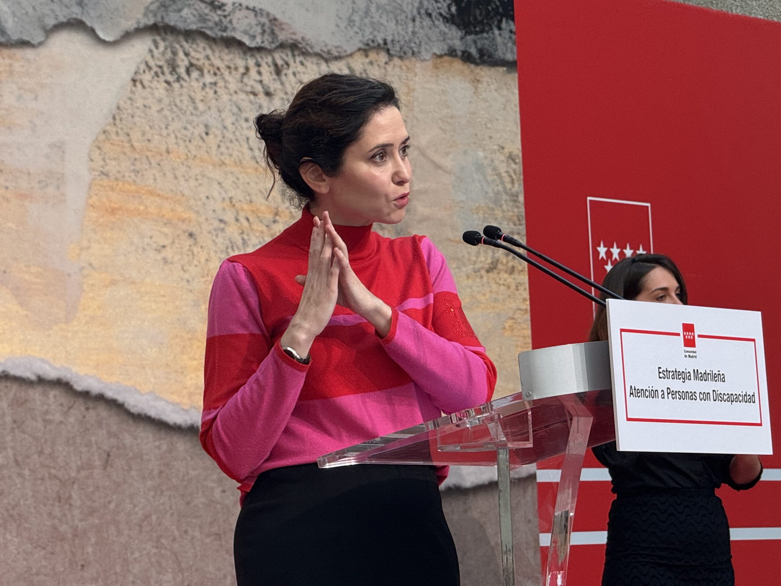 Momento del acto de presentación de la estrategia, foto de CERMI Madrid