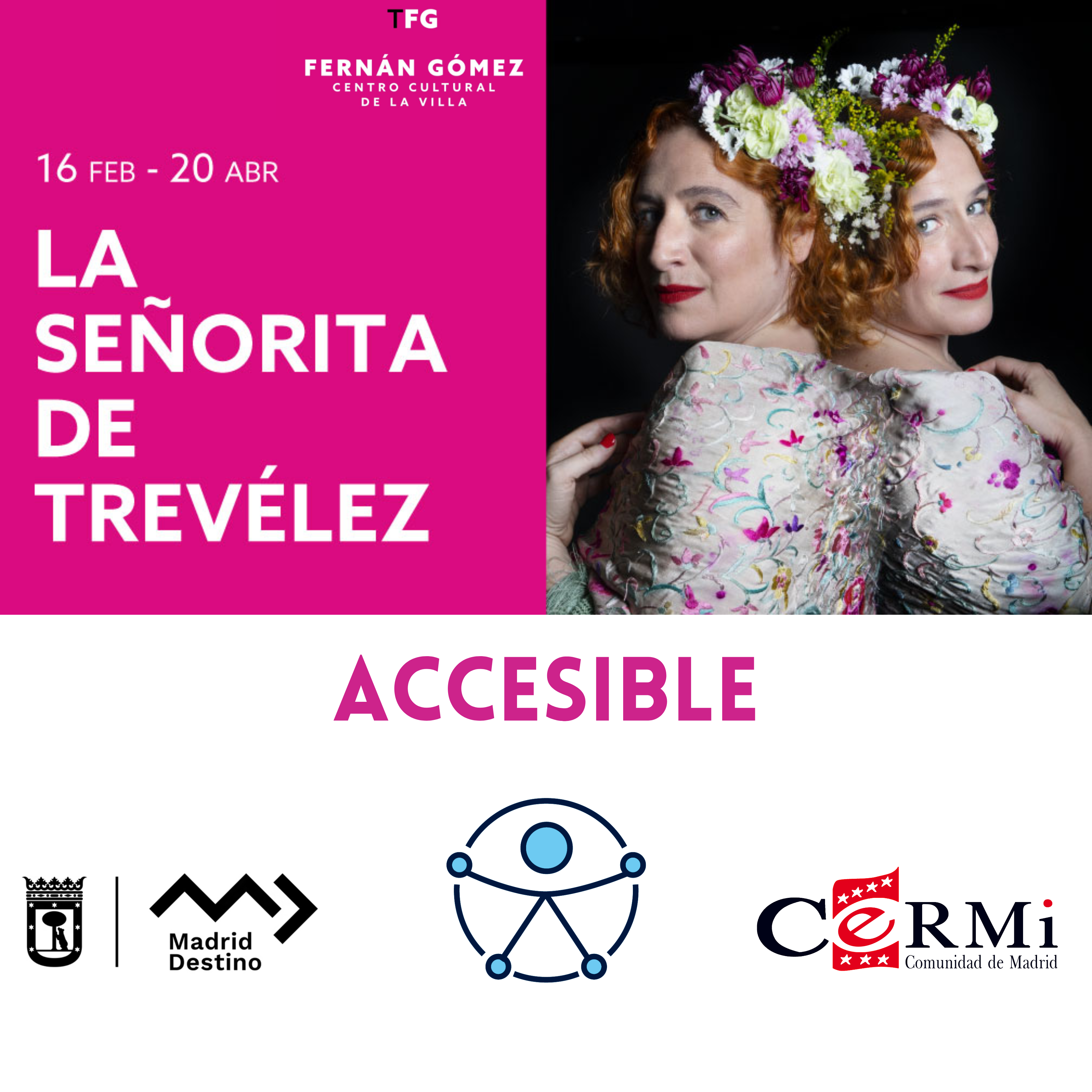 Pase Accesible de “La señorita de Trevélez”, 11 de abril de 2025