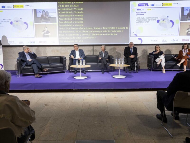 Arquitectos, urbanistas y diseñadores abogan por construir entornos cómodos y accesibles para todas las personas