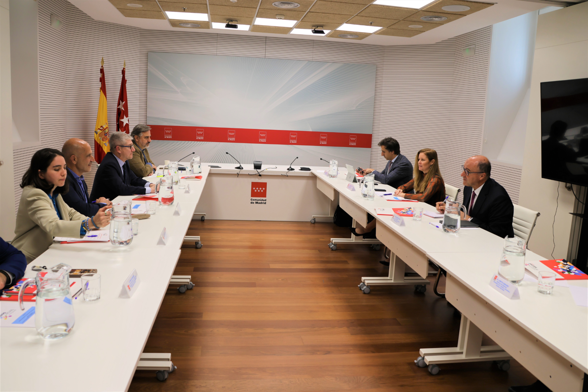 Encuentro de la Plataforma del Tercer Sector de la Comunidad de Madrid con la consejera de Familia, Juventud y Asuntos Sociales de la Comunidad de Madrid