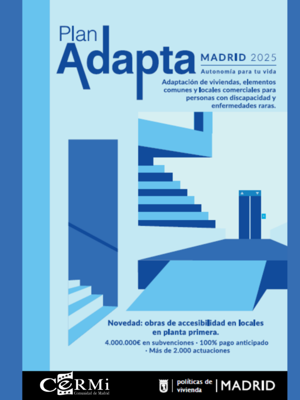 Modelo de Memoria CERMI Comunidad de Madrid – Plan Adapta 2025 del Ayuntamiento de Madrid