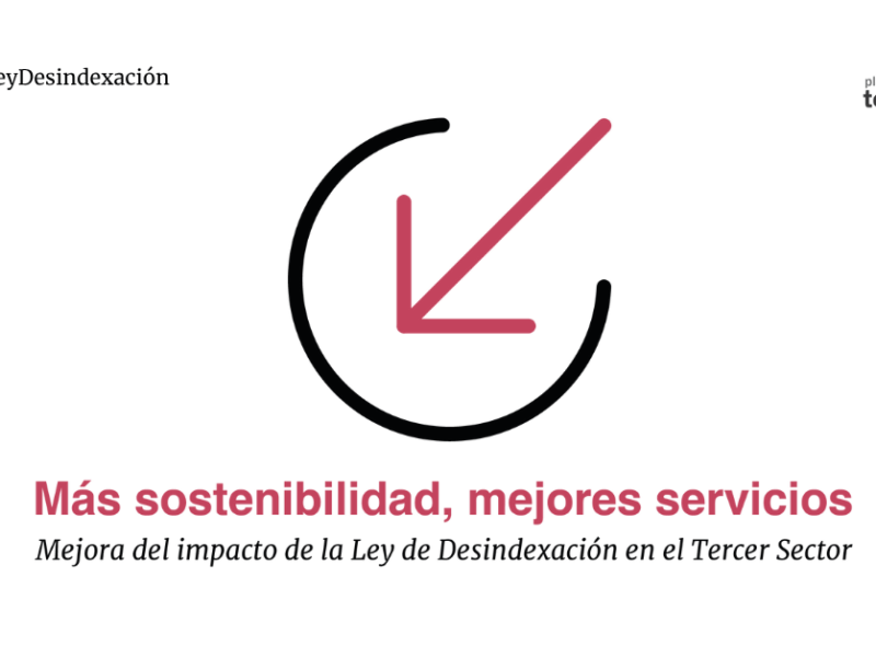 CERMI Comunidad de Madrid reclama la reforma urgente de la Ley de Desindexación por su grave impacto en la sostenibilidad de las entidades sociales