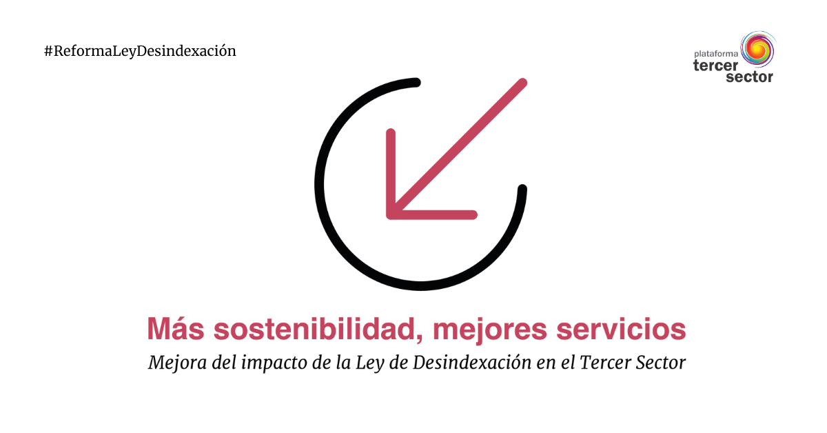 CERMI Comunidad de Madrid reclama la reforma urgente de la Ley de Desindexación por su grave impacto en la sostenibilidad de las entidades sociales