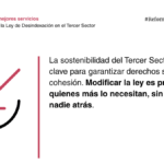 CERMI Comunidad de Madrid reclama la reforma urgente de la Ley de Desindexación por su grave impacto en la sostenibilidad de las entidades sociales