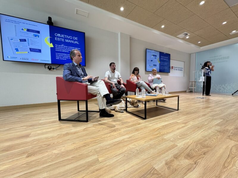 La Comunidad de Madrid avanza en la reducción de barreras arquitectónicas y sensoriales en los centros sanitarios