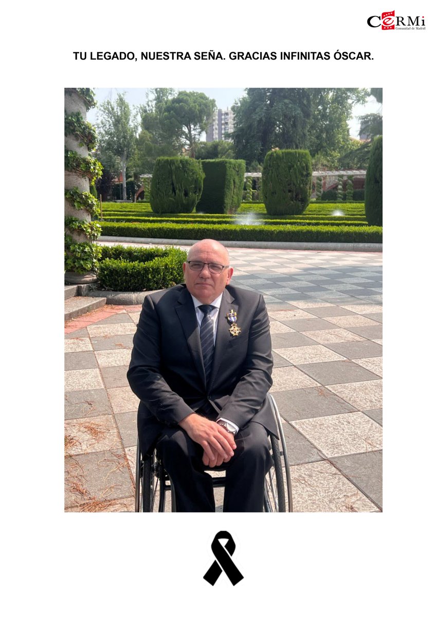 Tu legado, nuestra seña. Gracias infinitas Óscar