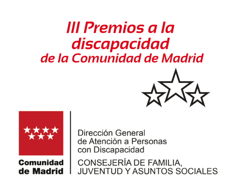 La Comunidad de Madrid pone en marcha la tercera convocatoria de los premios de la discapacidad