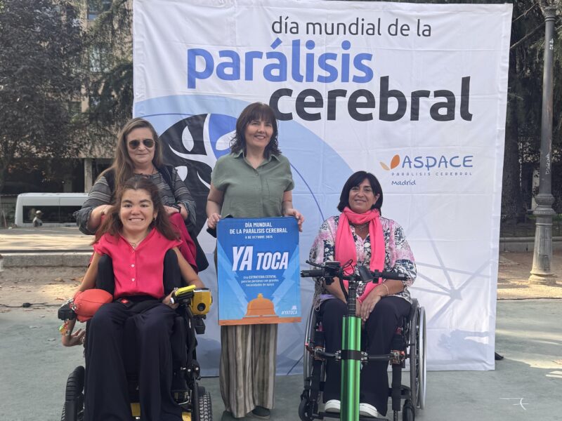 Acto y lectura de manifiesto reivindicativo con motivo del Día Mundial de la Parálisis Cerebral 2025, organizado por ASPACE Madrid