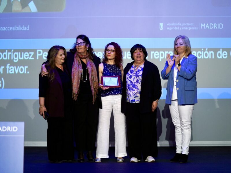 Sanz destaca el compromiso municipal para avanzar en “un Madrid sin barreras y para todos” gracias a “las más ambiciosas políticas de accesibilidad”