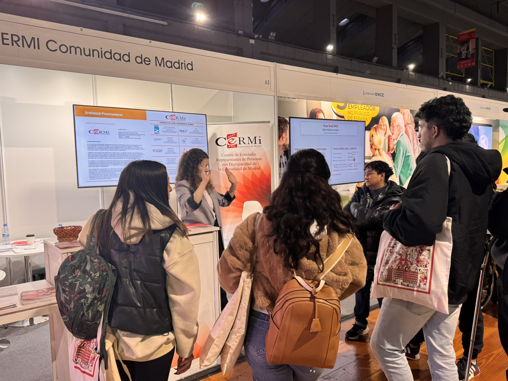 XVI Feria de Empleo de Personas con Discapacidad de la Comunidad de Madrid