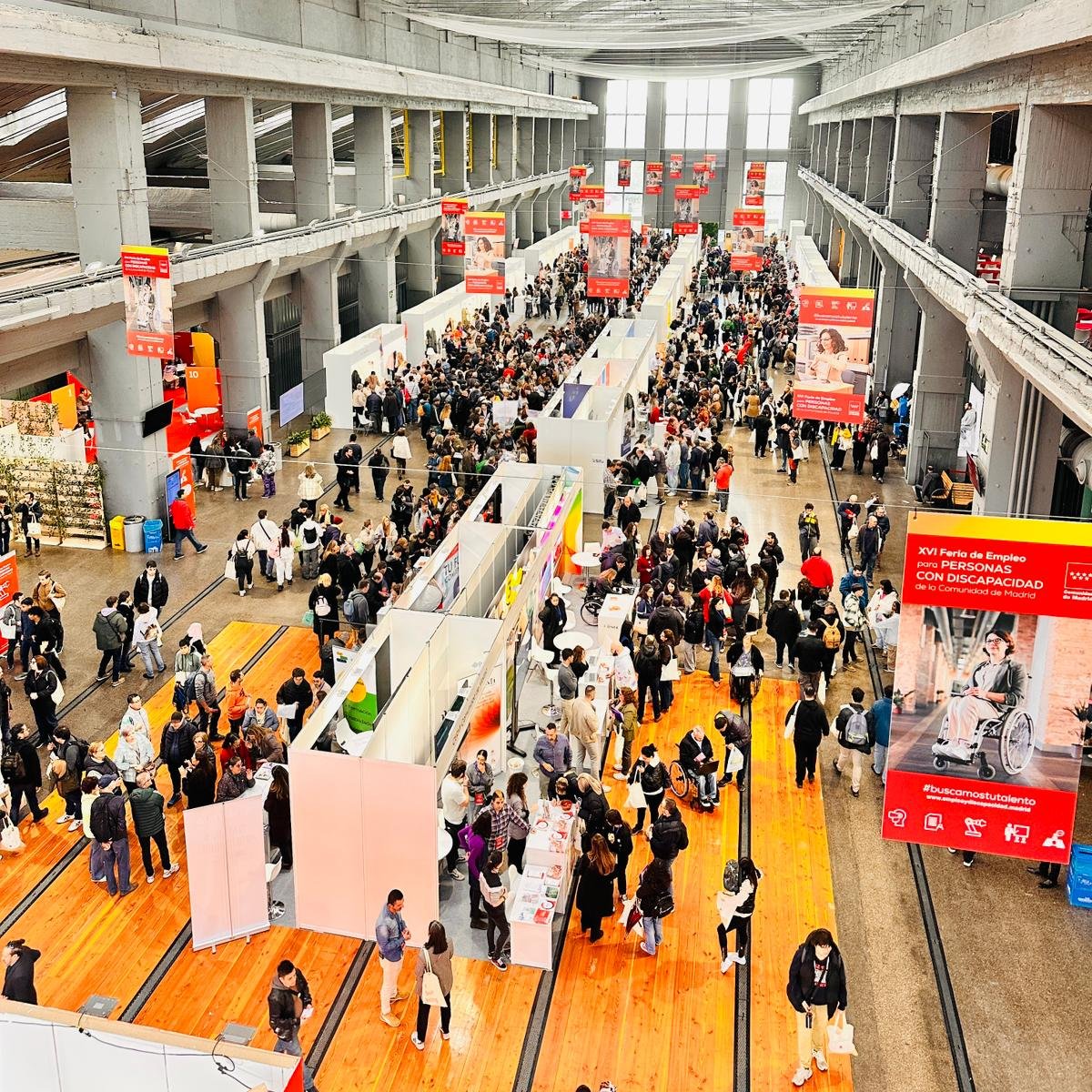 XVI Feria de Empleo de Personas con Discapacidad de la Comunidad de Madrid