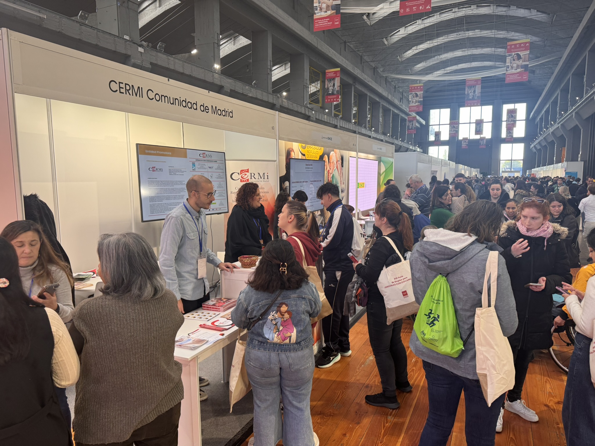 XVI Feria de Empleo de Personas con Discapacidad de la Comunidad de Madrid