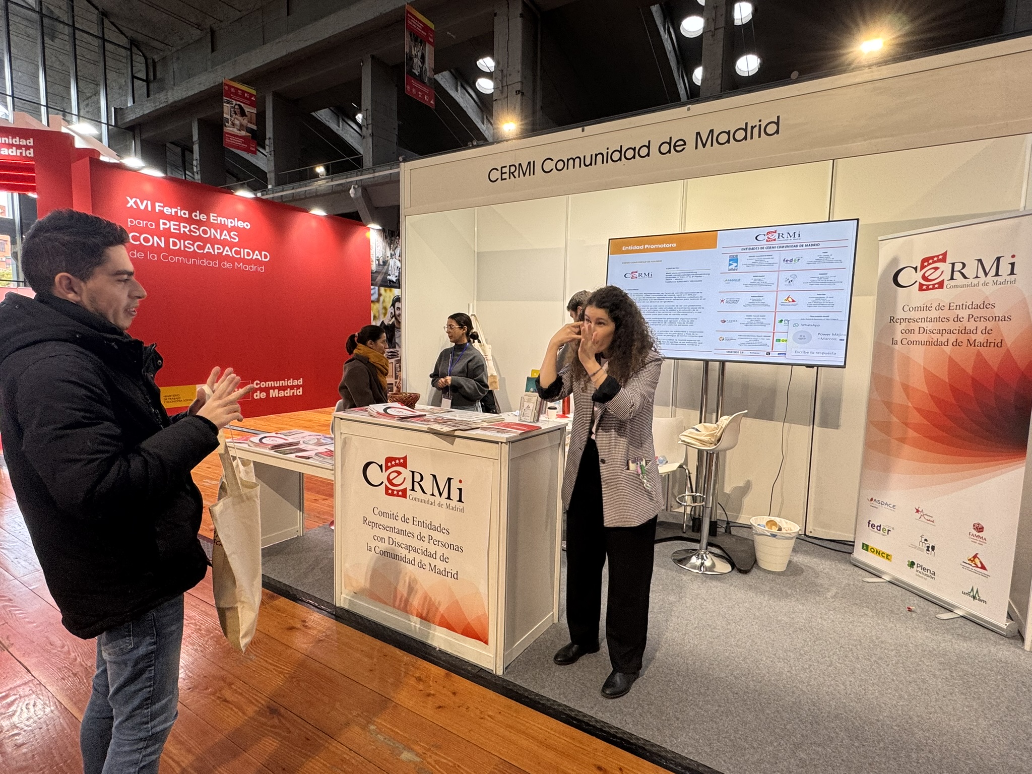 XVI Feria de Empleo de Personas con Discapacidad de la Comunidad de Madrid