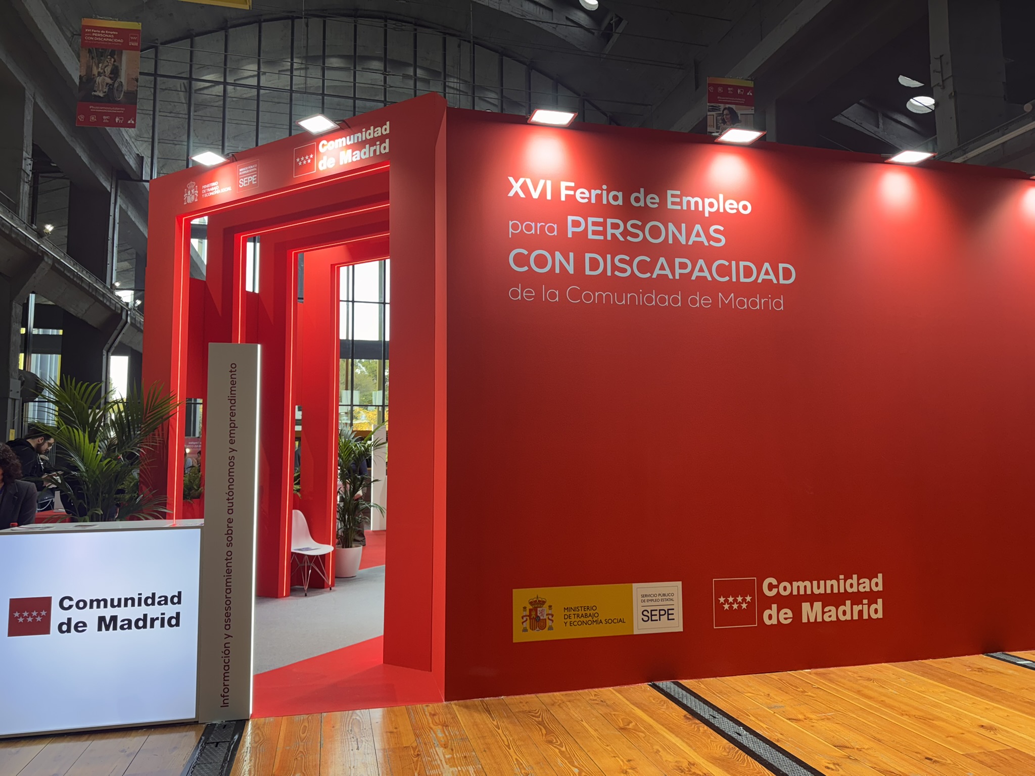 XVI Feria de Empleo de Personas con Discapacidad de la Comunidad de Madrid