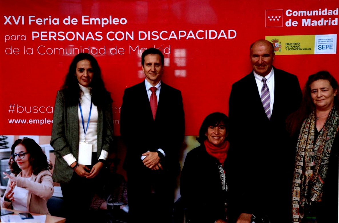 XVI Feria de Empleo de Personas con Discapacidad de la Comunidad de Madrid