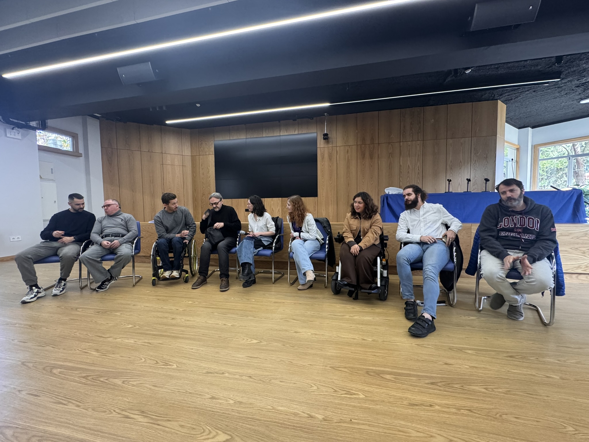 CERMI Madrid y La Salle Centro Universitario han organizado el conversatorio “Vivir con mi discapacidad día a día ¿conversamos”