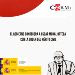 El Gobierno condecora a Óscar Moral Ortega con la Orden del Mérito Civil