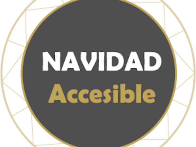Logo Navidad Accesible