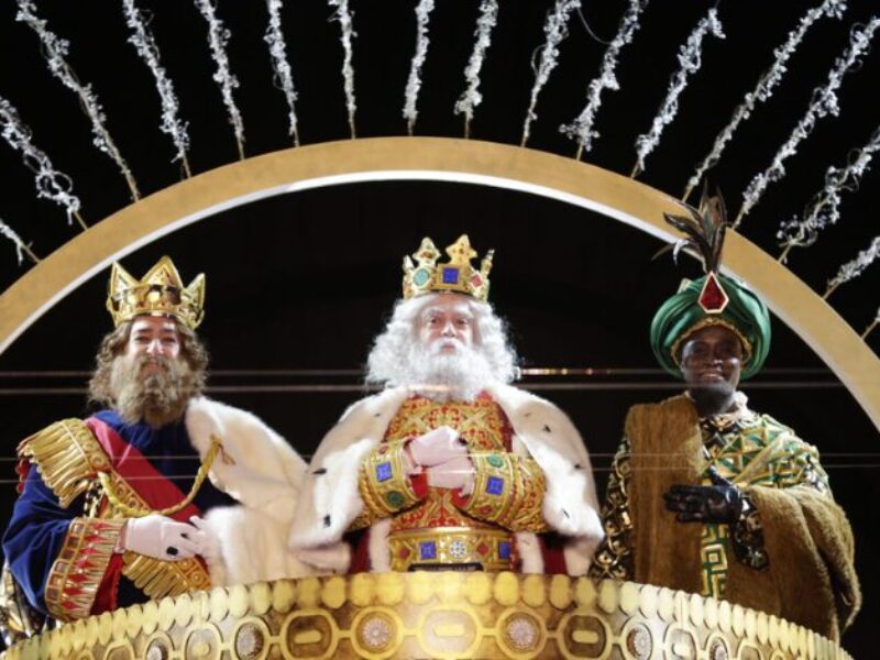 Imagen de los Reyes Magos en Madrid