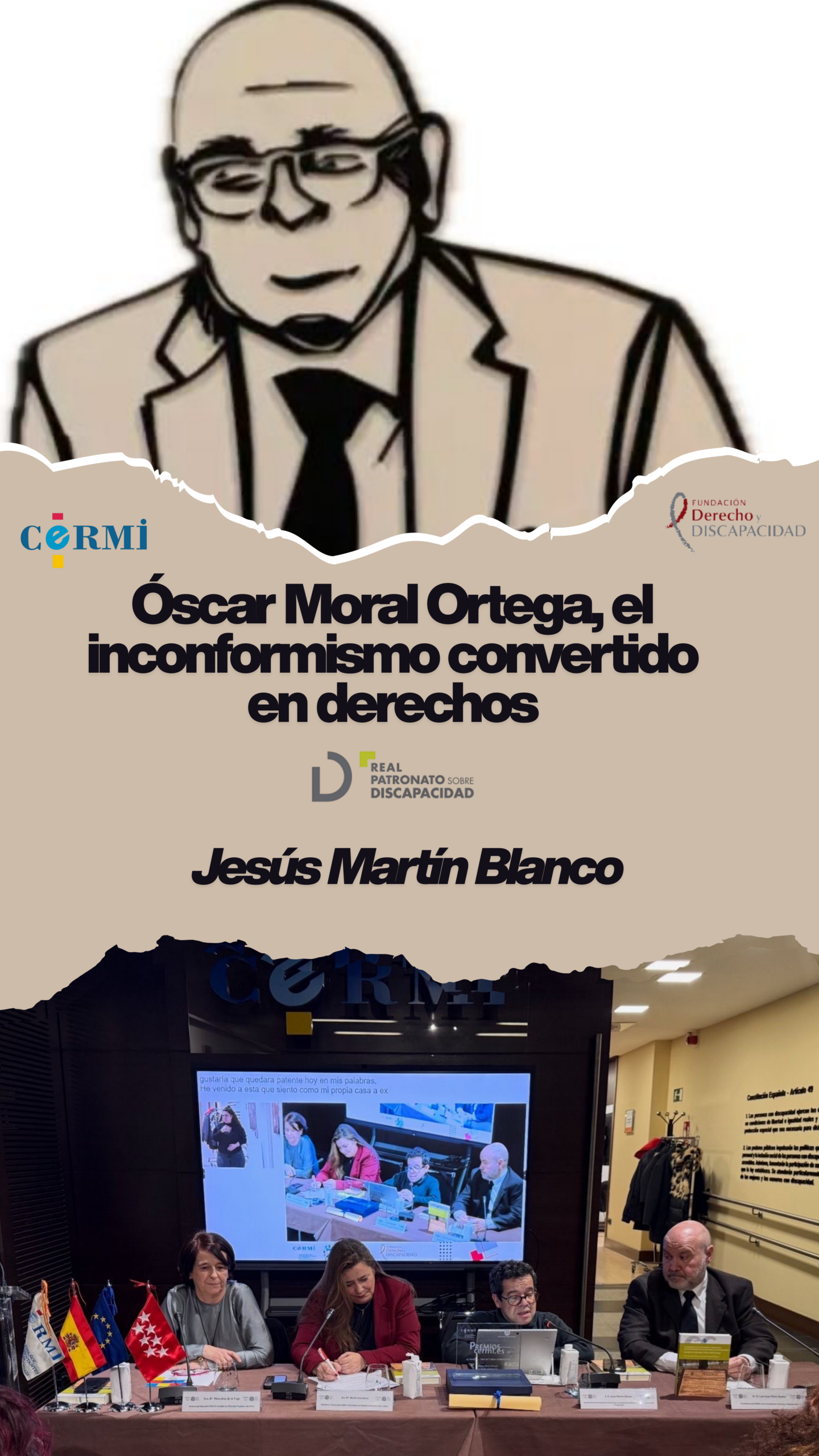 Óscar Moral Ortega, el inconformismo convertido en derechos