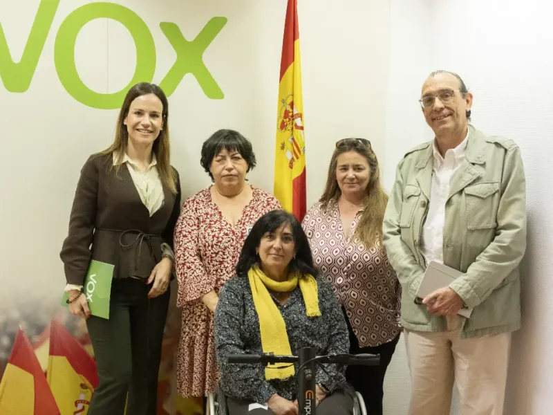 Reunión de CERMI Comunidad de Madrid con la portavoz del Grupo Parlamentario Vox de la Asamblea de Madrid