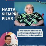 Pilar Ramiro: referente del activismo por la igualdad, el feminismo y la discapacidad