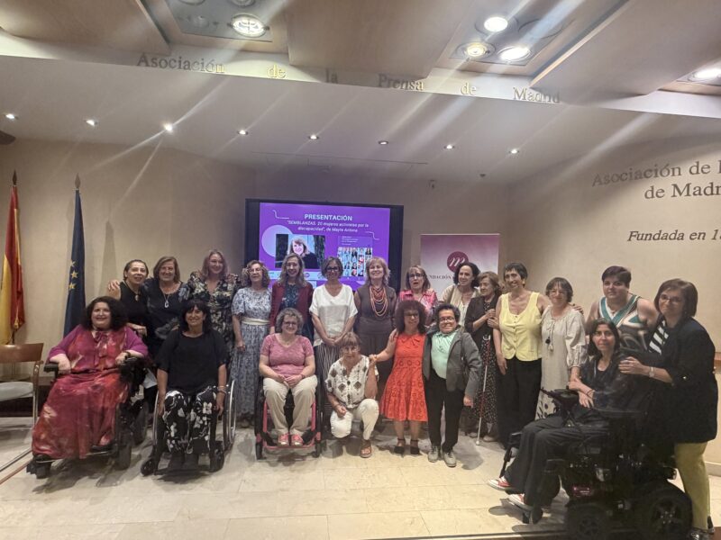 Presentado en la Asociación de la Prensa de Madrid el libro 'SEMBLANZAS. 20 mujeres activistas por la discapacidad', de Mayte Antona