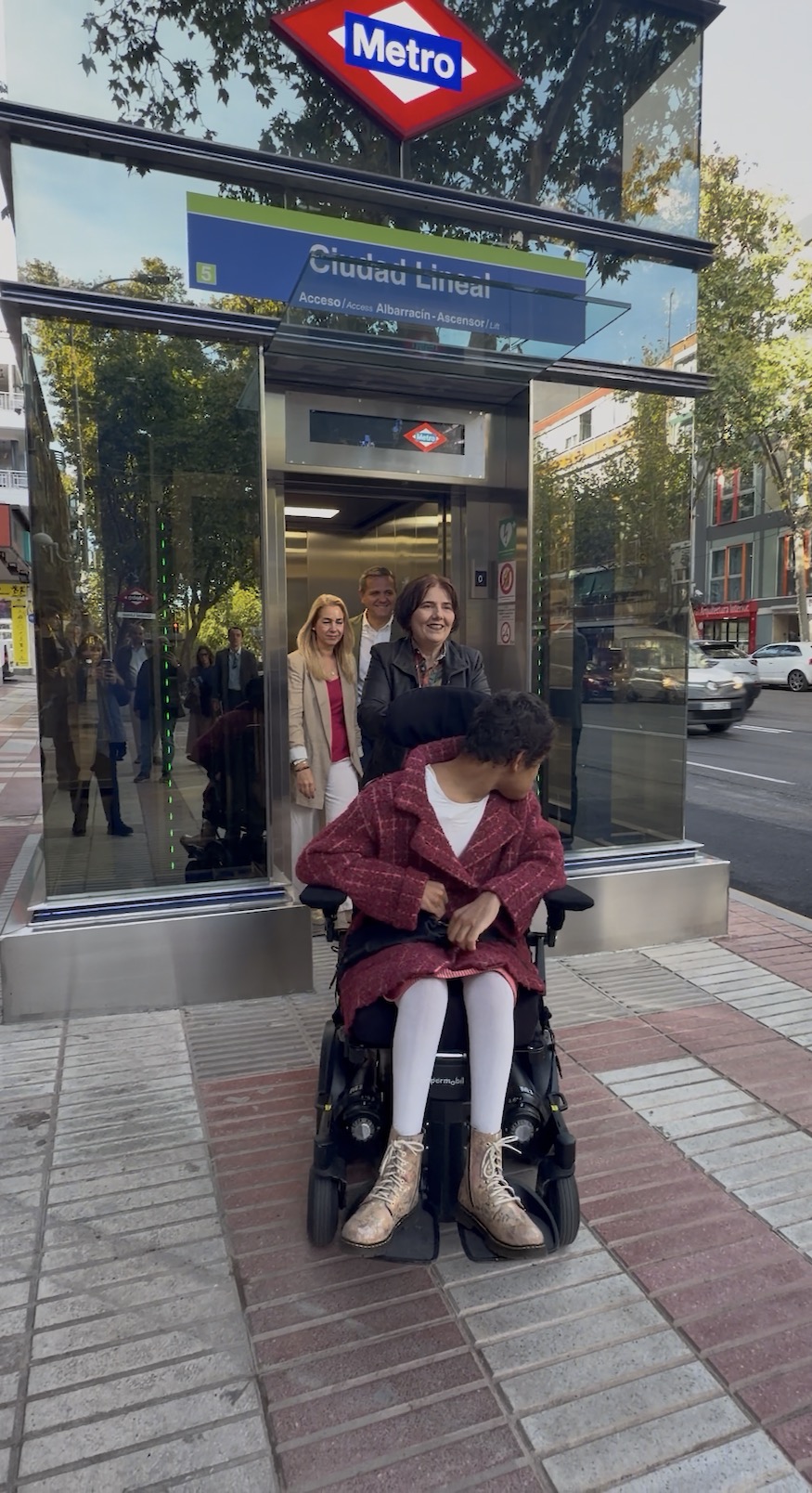Metro de Madrid hace accesible la estación de Ciudad Lineal con tres nuevos ascensores